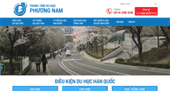Desktop Screenshot of duhochanquoc.com